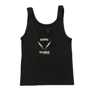 [Brandy Melville] Black Tank Top | Radio Silence